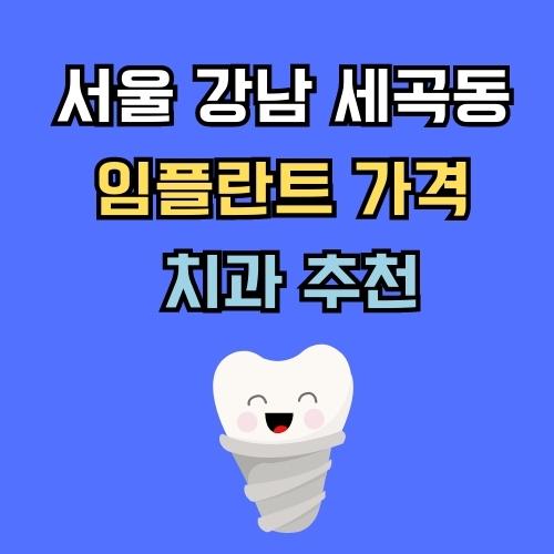 서울 강남 세곡동 임플란트 가격 치과 추천
