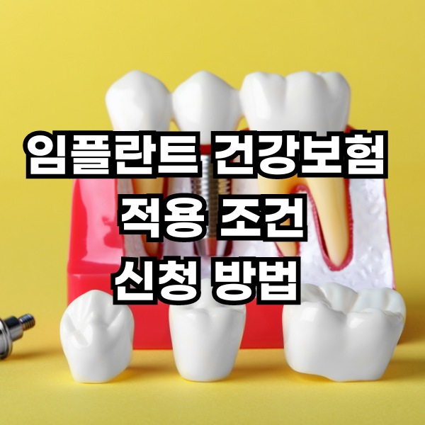 임플란트 건강보험